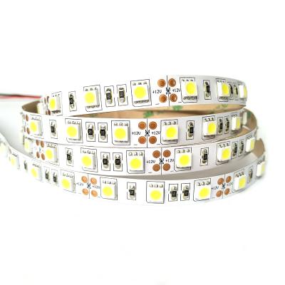 China Theme Park SMD5050 LED Strip Light For Decoration China DC12V White 6000K 60leds/m Lighting And Circuit Design DC 12V LED Strip Light for sale