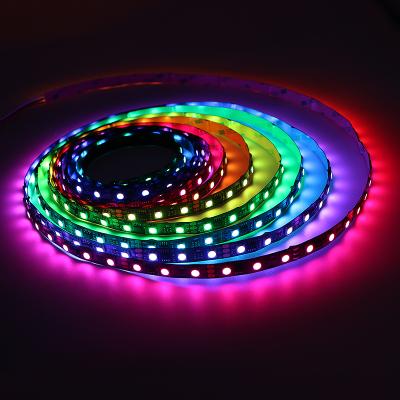 China 5V Car Interior Atmosphere LED Lights Strip 5050 RGB SMD Flexible Strip Light With Remote Control for sale