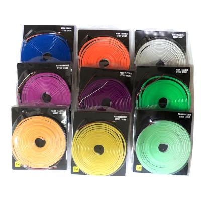 China LANDSCAPE Drop Shipping Neon Strip Light 1cm Customs Cut Lead Led Neon Light Strip for sale