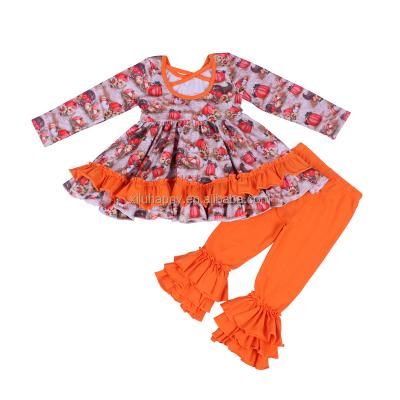 China High Quality Casual Kids Clothes Girls Fall Boutique Outfit Designer Clothing Girls Outfit for sale