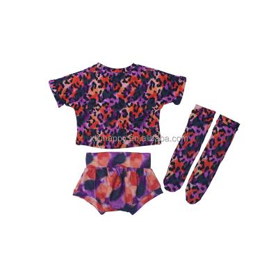 China Casual Infants Kid Clothes Small Baby Clothes Kids Shorts And T Shirt Wholesale Set for sale