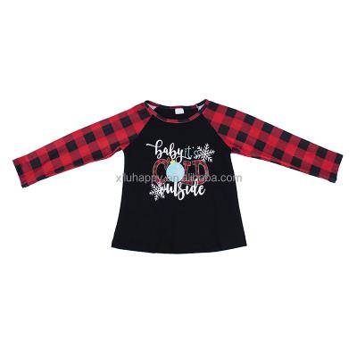 China Breathable 2021 New Design Boutique Winter Cotton Long Sleeves Casual Babies Boys Long Shirt For Man for sale