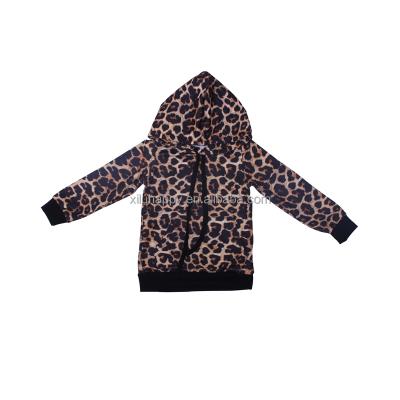 China Breathable Babies Boys Long Sleeve Leopard Hoodie Boutique Kids Clothing Kids Fall Tops Winter for sale