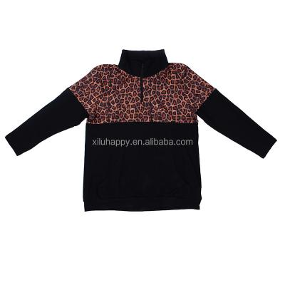 China Cool Girls Boutique Sweater Fall/Winter Fashion Breathable Leopard Collar Top-selling Comic Sweater for sale