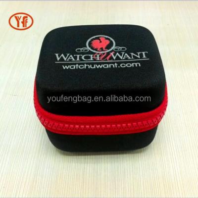 China Portable Waterproof Recyclable EVA Hard Watch Case Display Case Watch Carrying Case For Watch for sale