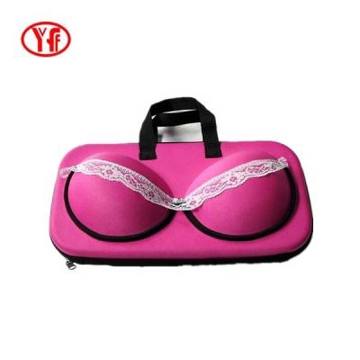 China Portable Portable Eva Bra Cases Storage For Sexy Girl Sexy Tube Bra Case for sale