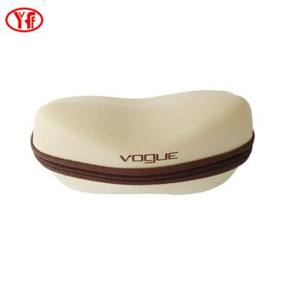 China Clam Shell Sunglasses Protective Hard Case EVA Glass Case Molded Hard Zipper Eye for sale