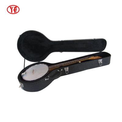 China Factory Price Hard ABS 5 String Banjo Ukulele Custom Acceptable Shockproof Protective Case for sale