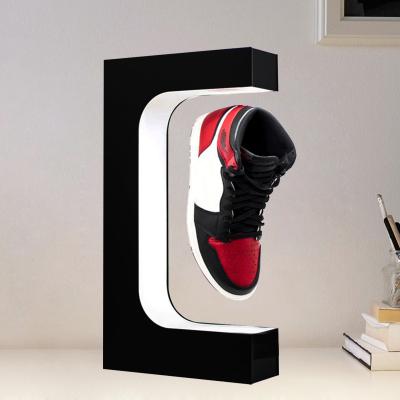 China Perigon Rotating Shoe Rack Perigon Rotating Shoe Display Stand Magnetic Levitating Floating Rotating Products for sale