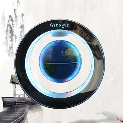 China Fashional Magnetic Levitation with LED Lights C Shape Magnetic Levitation Globe Floating Ball and Globe Art and Collectable Customized Size Customized Color 50pcs for sale