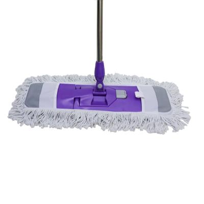 China Sustainable 60cm Cotton Floor Mop For Floor Mop Cleaning For Hotel for sale