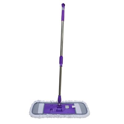 China Sustainable Industrial Microfiber Dust Mop Microfiber Professional 60cm Broom for sale