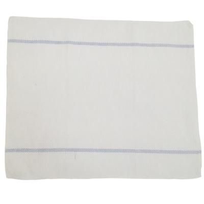 China Sustainable Recycled White Mop Cloth Cotton Floor Cleaning Cloth for sale