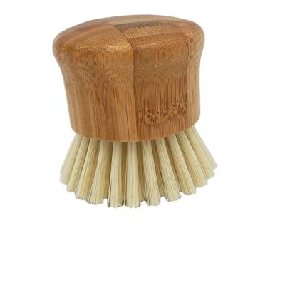 China 2019 New Sustainable Brush Natural Sisal Bristle Eco Dish Brush for sale