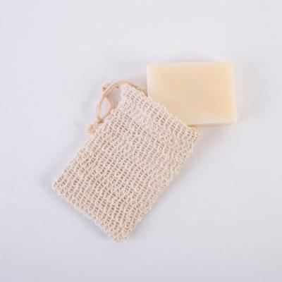 China Sustainable Body Eco Products Mesh Soap Saver Sisal Soap Bag for sale