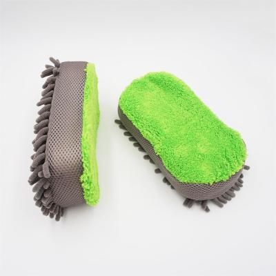 China Microfiber Car Wash Microfiber Chenille Sponge Microfiber for sale