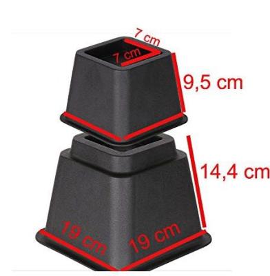 China 8 inch adjustable bed risers BR01 for sale