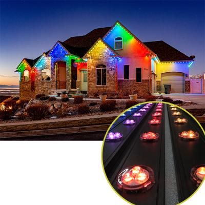 China Outdoor Facade Led Aluminum Track Spot Light Source 12V RGB RGBW 3 Point Chips Crystal Outdoor Led Module Lighting for sale