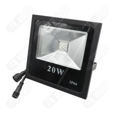 China WS2811 LANDSCAPE Smart High Power 20W LED Flood Light Controlled Waterproof IP66 for sale