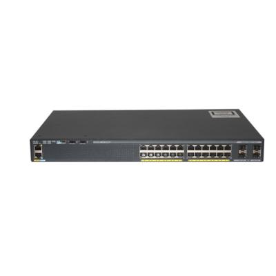 China Talyst 2960-X 24 GigE, 4 x 1G SFP, LAN Telecom base WS-C2960X-24TS-L Ca for sale