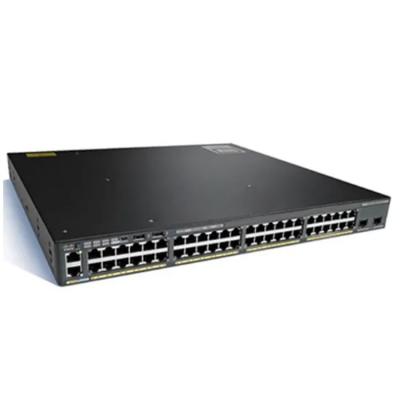 China Telecom WS-C2960X-48TS-LL C atalyst 2960-X Series Switch 48 Port Gigabit Switch for sale