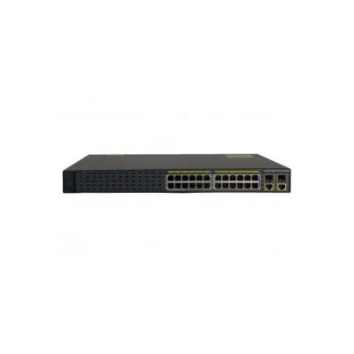 China Original Telecom WS-C2960+24PC-L 2960 Plus 24 Port 10/100 PoE + 2 T/SFP LAN Base Switch for sale