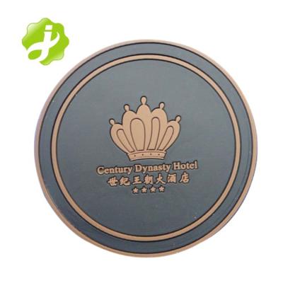 China Eco-friendly PVC Soft Rubber Customized Coasters Sustainable for sale