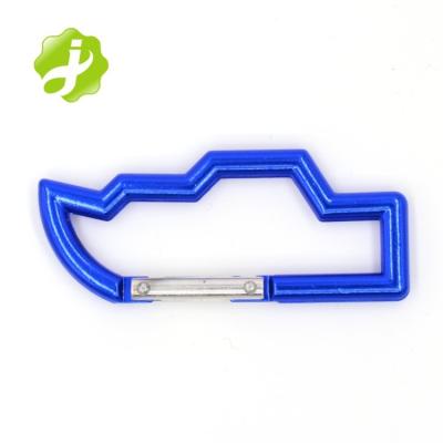 China Customized Promotion Boat Shape Carabiner Key Chain for sale