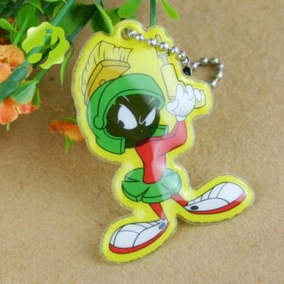 China For businese gifts or home use 2021 China Custom PVC Reflective Key Chain for sale