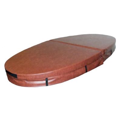 China UV Waterproof Oval Hot Tub Cover Oval Tub Cover Outdoor Spa Protection Hottub Cover for sale