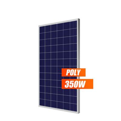 China High Efficiency Poly Solar Panels 1956*992*40mm 72 Cells 350 Watt Poly Solar Panel For Home Use for sale