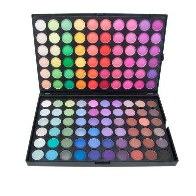 China LOGO Professional Long Lasting Makeup Waterproof Custom Palette Glitter 120 Colors Eyeshadow Matte Eyeshadow Palette for sale