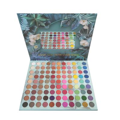 China High Grade Waterproof Wholesale Luxury Durable Dye Multicolor ODM/OEM Eyeshadow Palette Private Label Eyeshadow Palette for sale