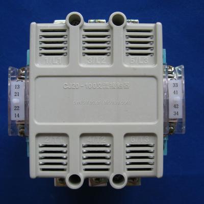 China AC Magnetic Contactor CJ20 CJ20-100 CJ20-100 	AC Magnetic Contactor for sale