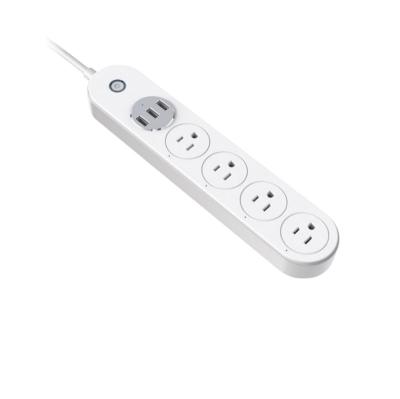 China Control residential/general purpose wifi standard voice USA extension smart plug works with Echo and Google Home for sale