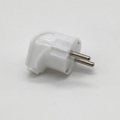 China Russia Ukraine AC 16A 250V Round 2 Pin Electrical Power Adapter Plug Residential / General Purpose Wireable for sale