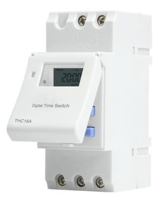 China Weekly 7 Days 24 Hours 220v 230v Digital Time Switch Programmable 3 Phase Timer AHC15A for sale