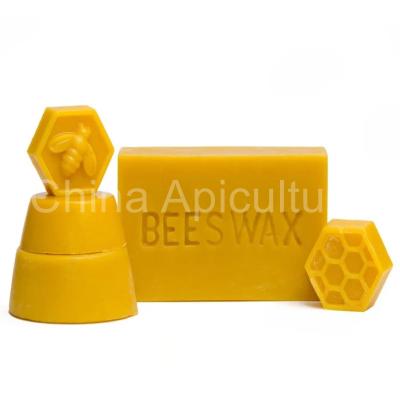 China Farms Hotselling in Europe Grade B Pure Yellow Beeswax for Candles for sale