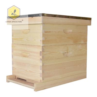 China From Farms 2019 From Factory OEM Directly 2 To 7 Layers Red Cedar Pine Bee Hive Wooden Beehive Box Langstroth for sale