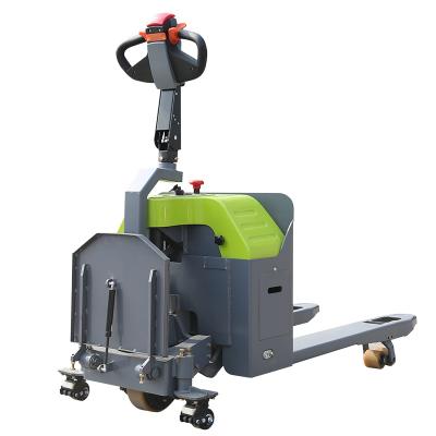 Cina 2Ton Electric Powered Ride On Pallet Jack In Large Warehouse in vendita