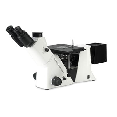 China Quintuple Nosepiece Portable Metallurgical Inverted Microscope Comfortable Observation for sale