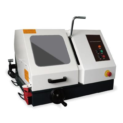 China Tabletop Metallurgical Cutting Machine 4.0KW Manual Abrasive Cutting Machine for sale