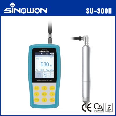 China Color Screen Manual Hardness Testers Ultrasonic Hardness Testing Machine for sale