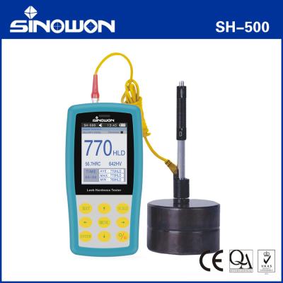 China Color Screen Hardness Testers Portable Leeb Hardness Tester For Metal SH-500 for sale