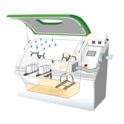 China SST-1000-CCT Salt Spray Test Chamber CCT Composite Salt Spray Test Machine CE Approved for sale