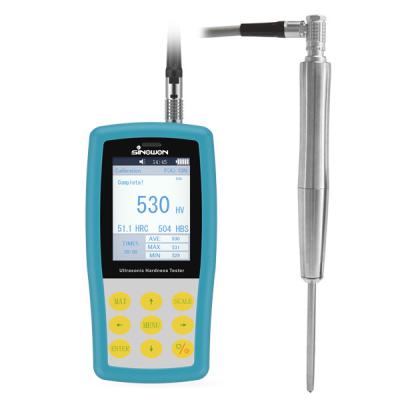 China Lengthened Ultrasonic Hardness Testing Equipment Gear / Deep Hole Hardness Tester for sale