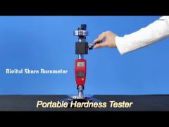 ce approved portable hardness tester digital shore durometer with lcd display