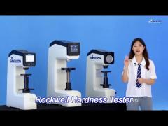 full auto rockwell metal hardness tester digital rockwell hardness testing machine irock-dr1