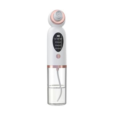 China Acne Treatment Facial Massage Ladies USB Rechargeable Electric Blackhead Remover Small Bubble Cleaner for sale