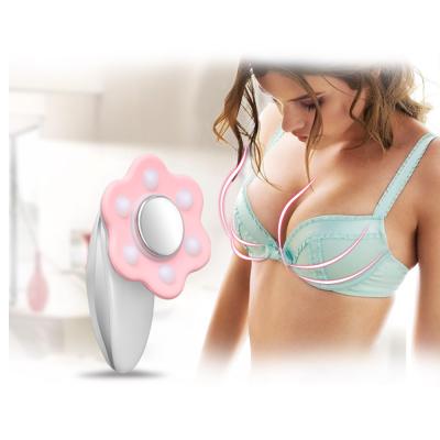 China Multi Frequency Vibration Vibration Personal Care Equipment LED Ray Ion Vibration Breast Massager for sale